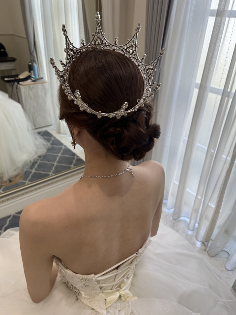 ももこさんのヘアメイクの写真