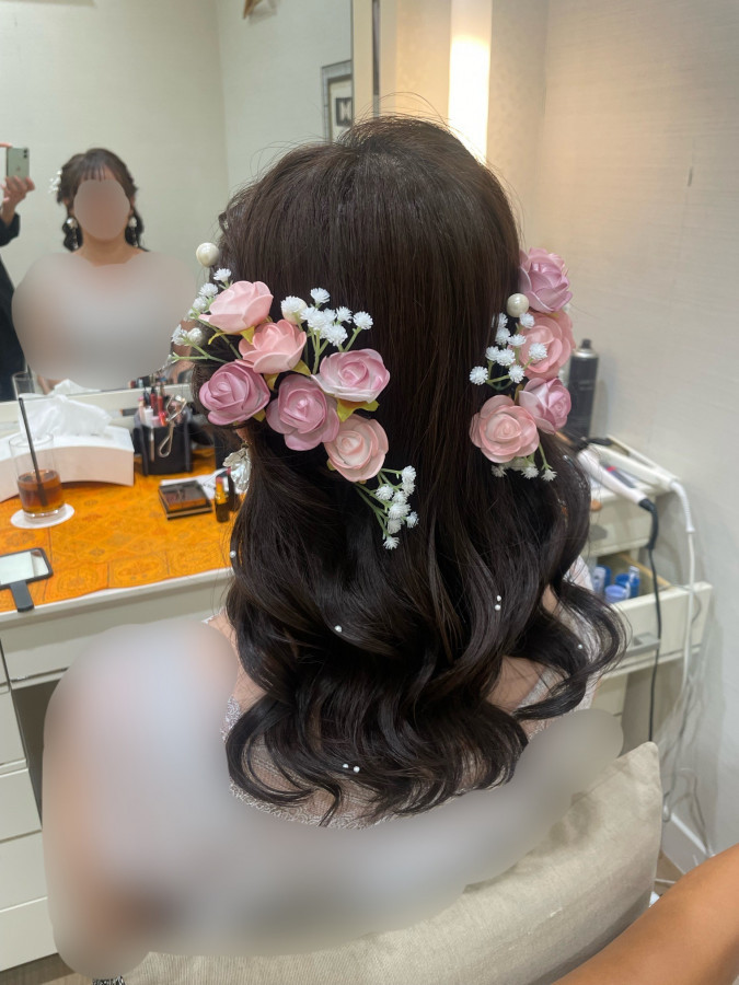 ぽさんのヘアメイクの写真