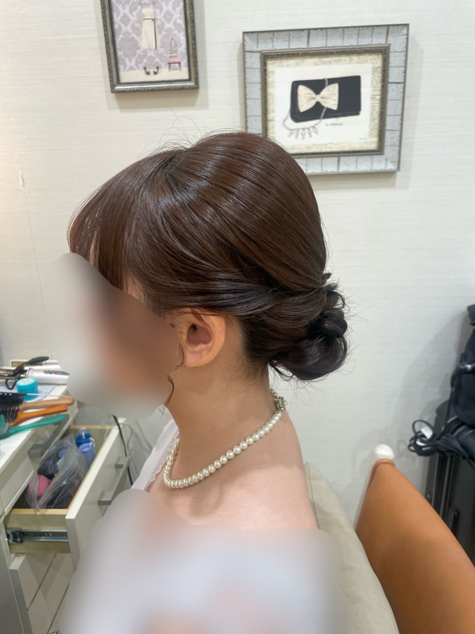 ぽさんのヘアメイクの写真