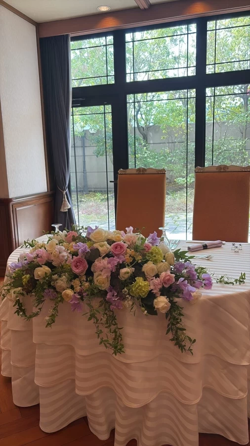 ぐぅ子さんの装花の写真