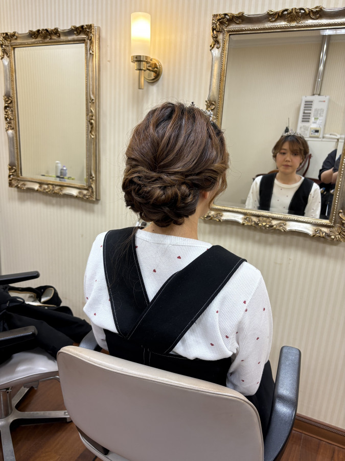 ぐぅ子さんのヘアメイクの写真