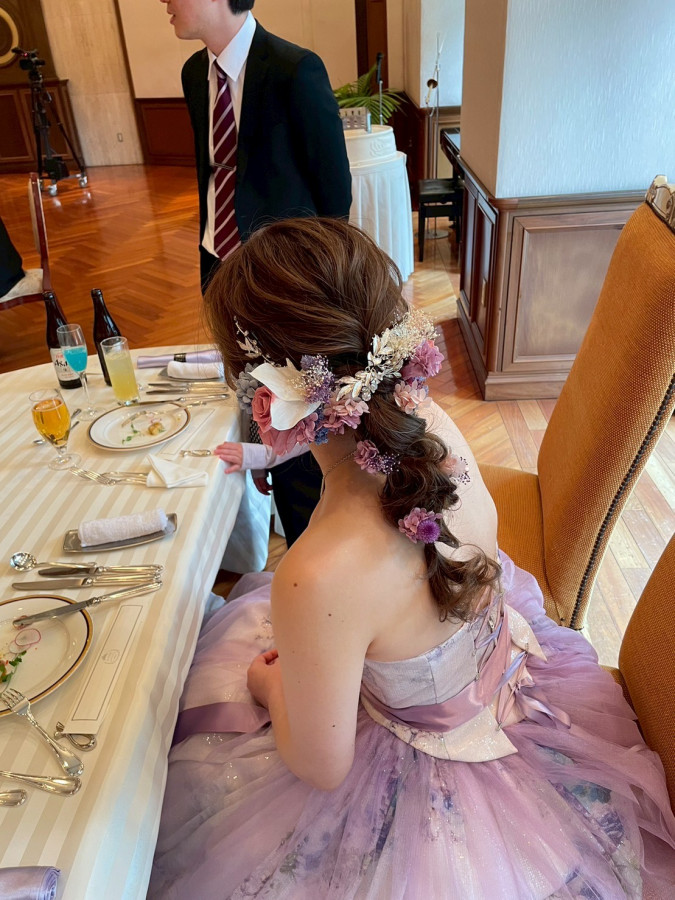 ぐぅ子さんのヘアメイクの写真