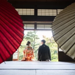 レオンさんの前撮りの写真