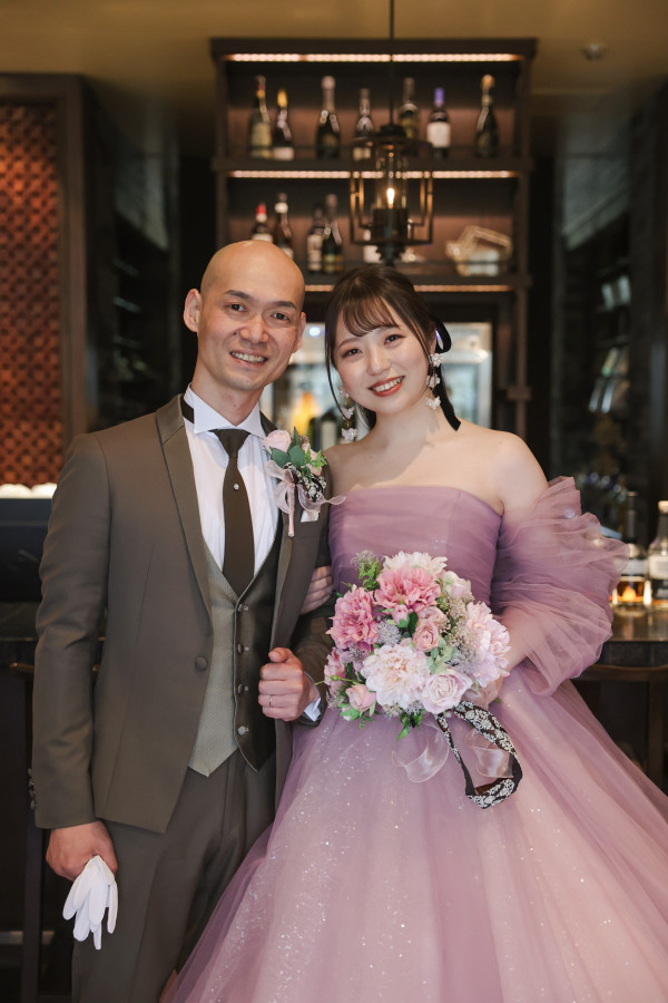 あかりさんのカラードレスの写真