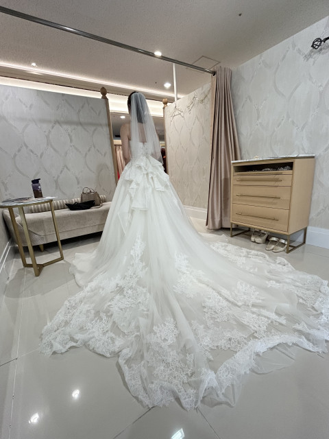 らんさんのウエディングドレスの写真