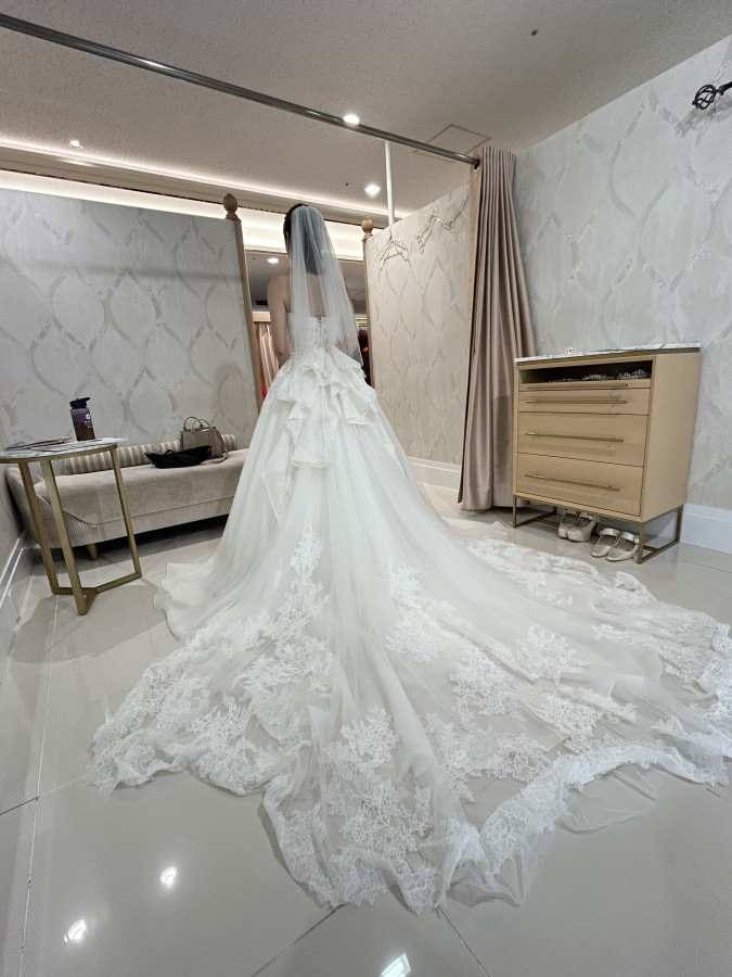 らんさんのウエディングドレスの写真