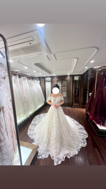 みぃさんのウエディングドレスの写真