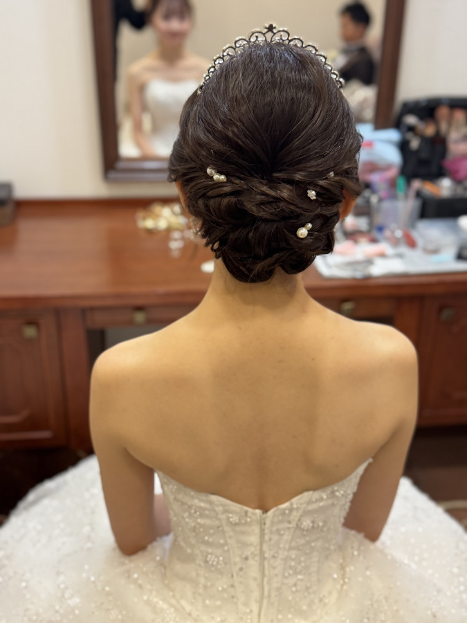 なぁさんのヘアメイクの写真