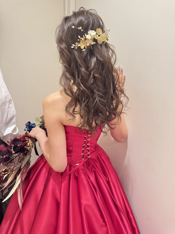 なぁさんのヘアメイクの写真