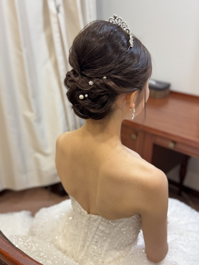 なぁさんのヘアメイクの写真