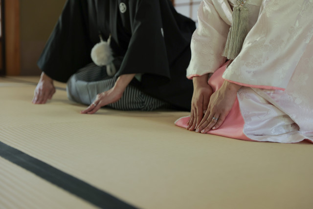 おれんじさんの前撮りの写真