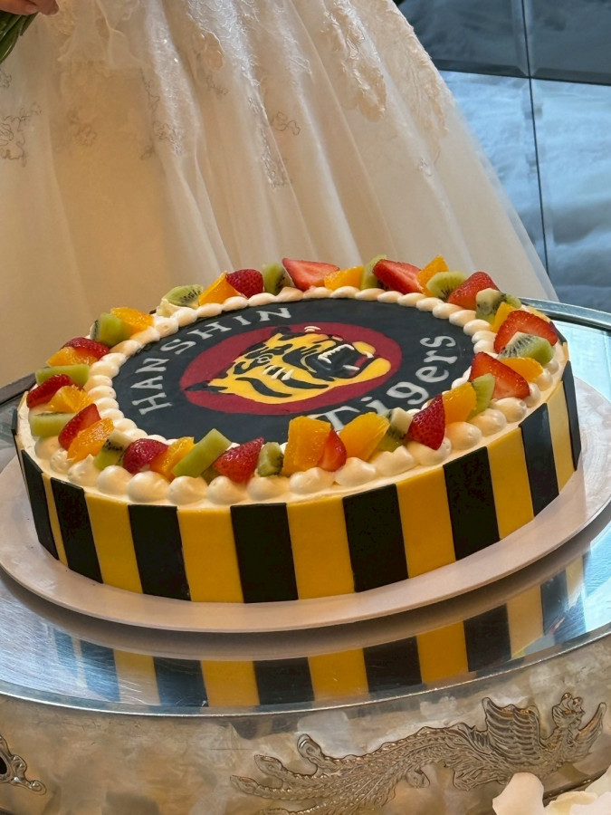 panさんのウエディングケーキの写真