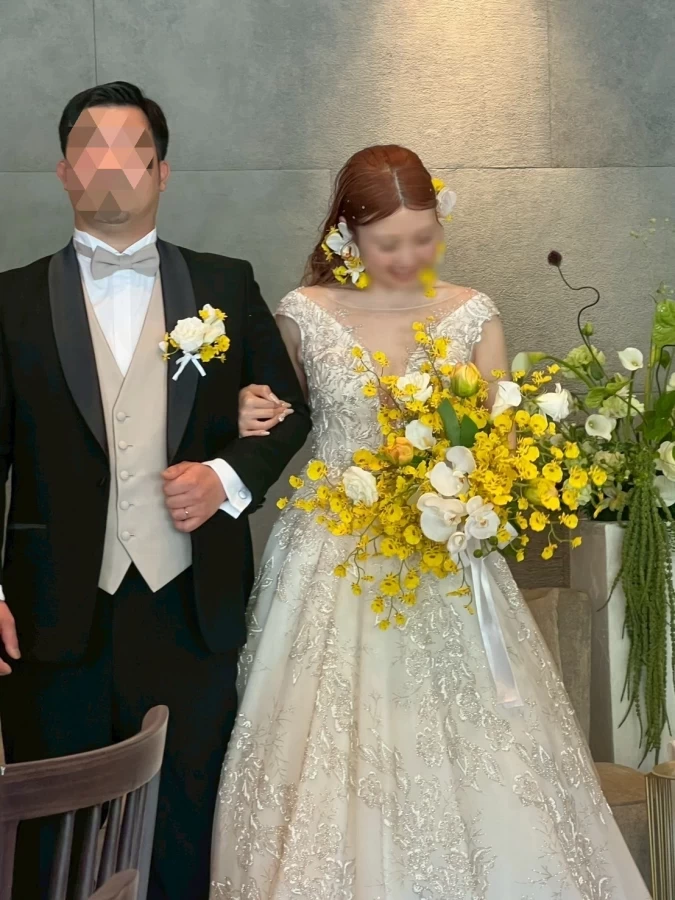 はるぴょんさんのウエディングドレスの写真