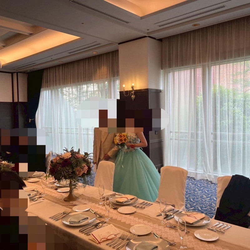 落ち着き、アットホームな会場