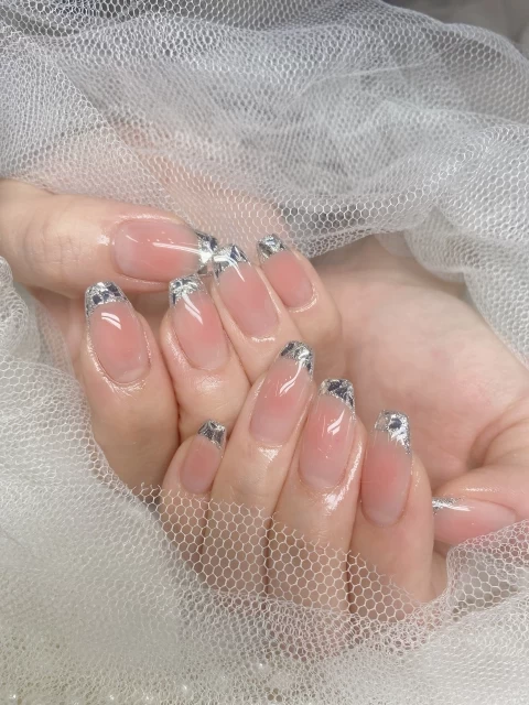 ひつじさんのネイルの写真
