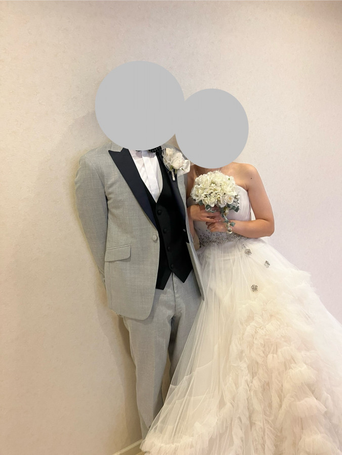 まみりーなさんのウエディングドレスの写真