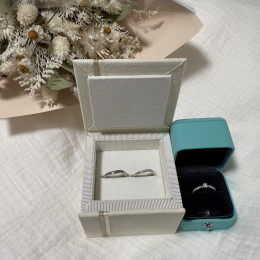 しょーとけーきさんの結婚指輪の写真