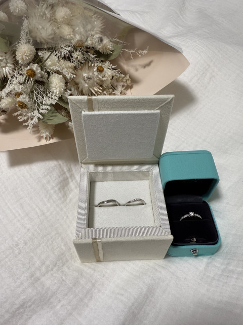 しょーとけーきさんの結婚指輪の写真
