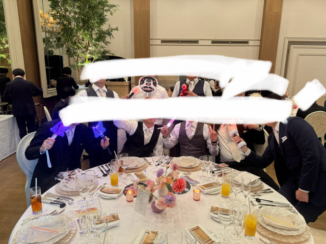 ゆいさんの披露宴の写真