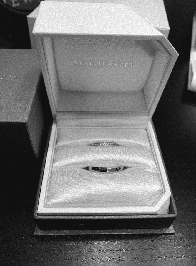 ひとみさんの結婚指輪の写真