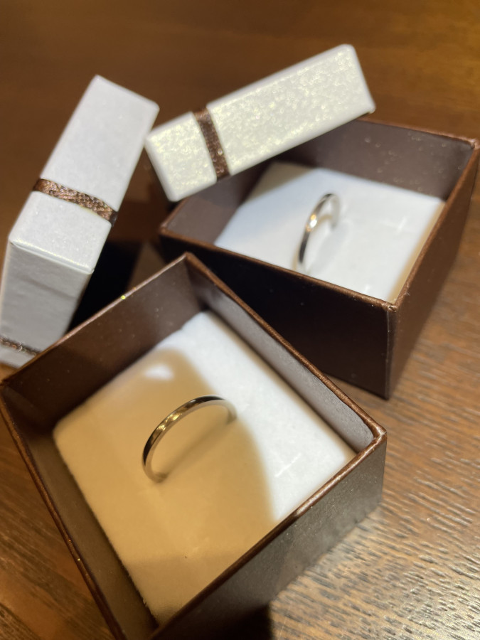 りょんさんの結婚指輪の写真