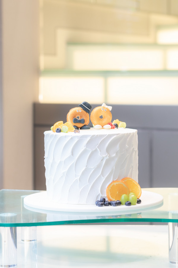 カズキさんのウエディングケーキの写真