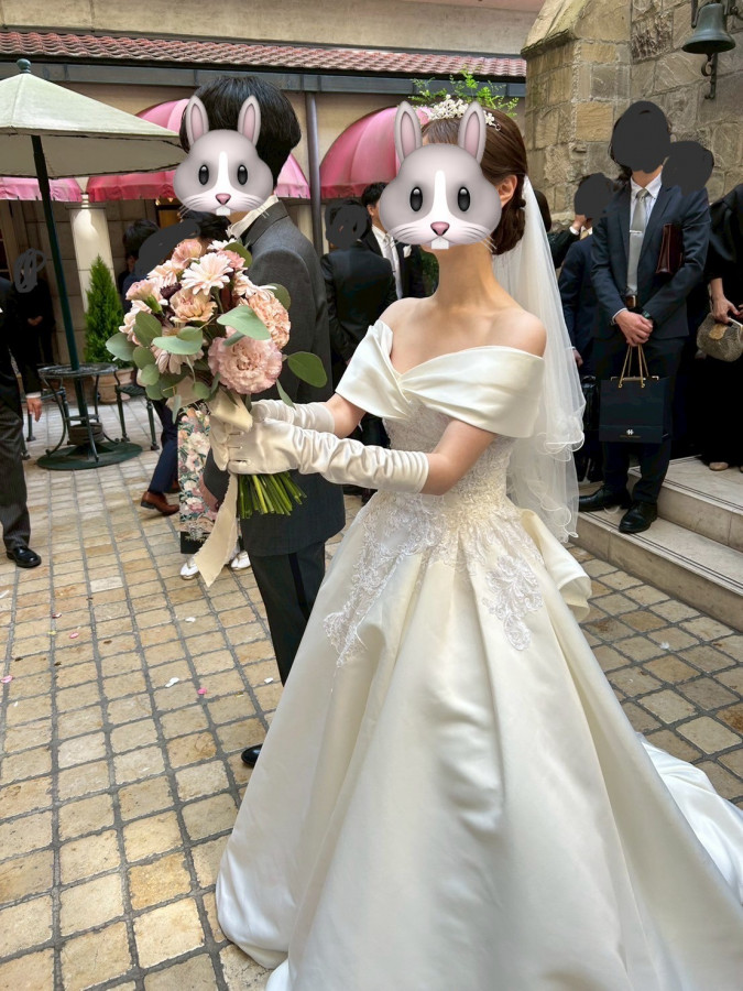 まーさんのウエディングドレスの写真
