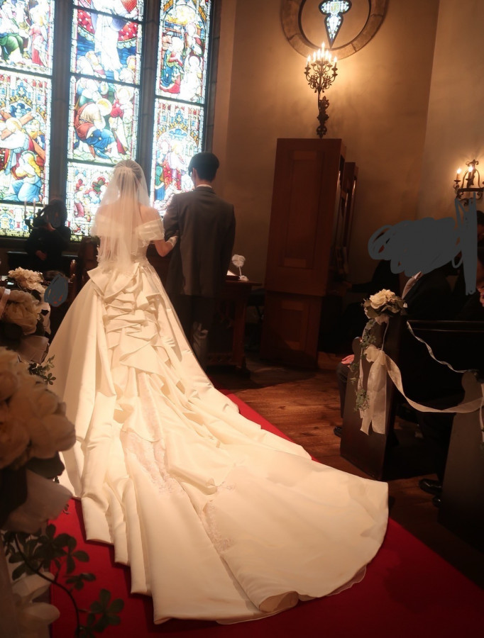 まーさんのウエディングドレスの写真
