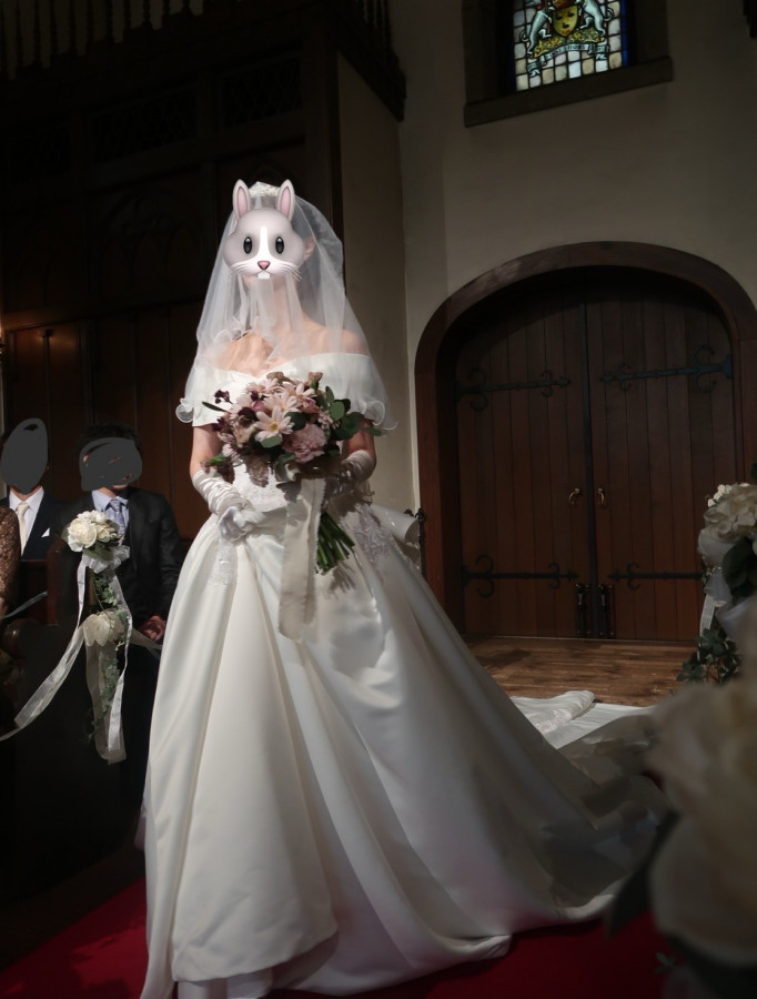 まーさんのウエディングドレスの写真