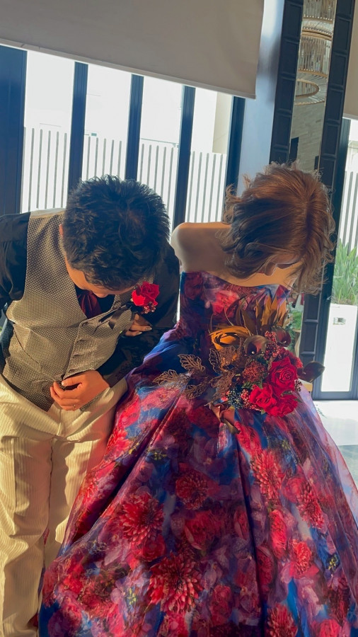オガさんのウエディングドレスの写真