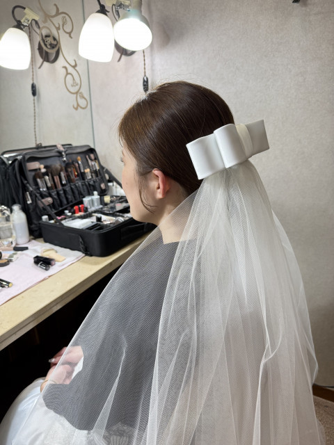 まさんのヘアメイクの写真