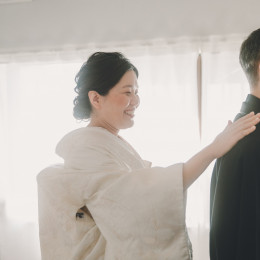 ミナさんの和装の写真