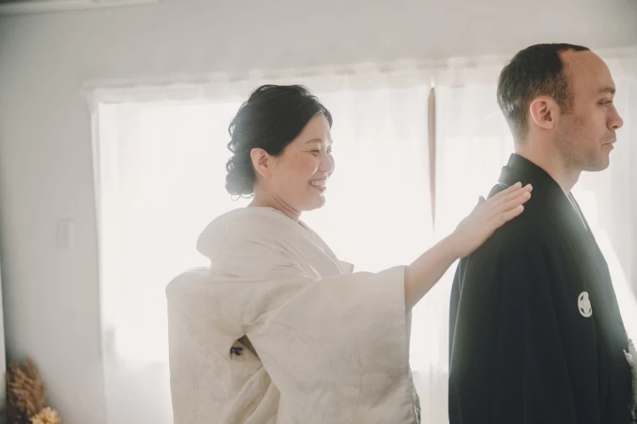 ミナさんの和装の写真