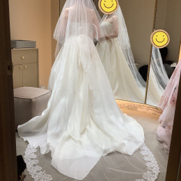 mさんのウエディングドレスの写真