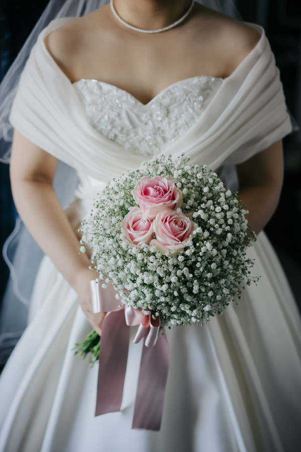 のんさんのブーケ・ブートニアの写真