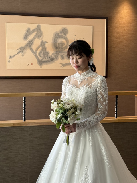 タカさんのウエディングドレスの写真