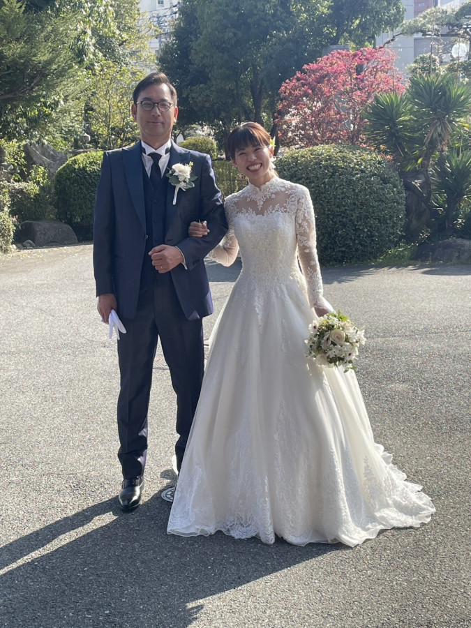 タカさんのウエディングドレスの写真