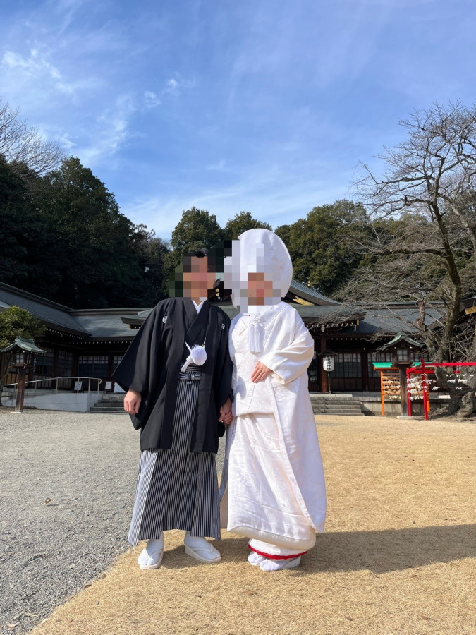 ハナコさんの前撮りの写真