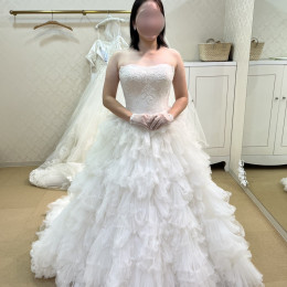 キャコさんのウエディングドレスの写真