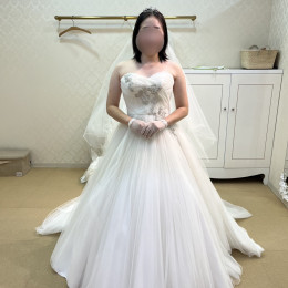 キャコさんのウエディングドレスの写真