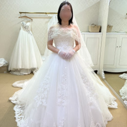 キャコさんのウエディングドレスの写真