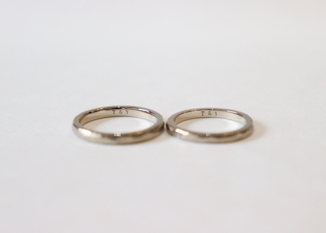 キャコさんの結婚指輪の写真