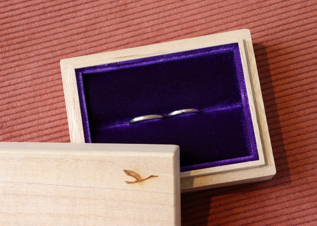 キャコさんの結婚指輪の写真