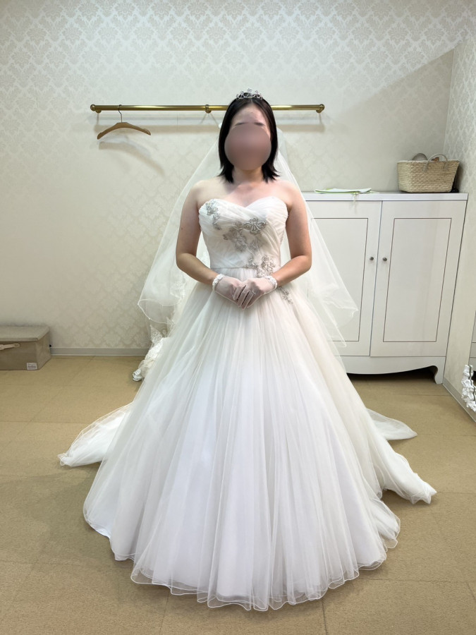 キャコさんのウエディングドレスの写真