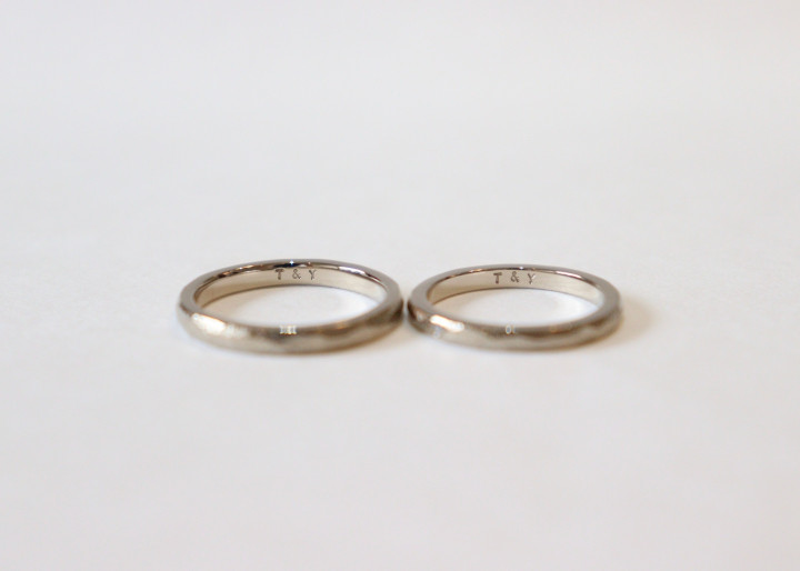 キャコさんの結婚指輪の写真