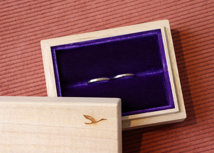キャコさんの結婚指輪の写真