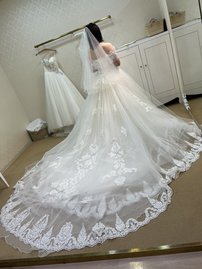キャコさんのウエディングドレスの写真
