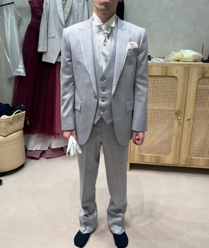 あっちゃんさんの新郎衣装の写真