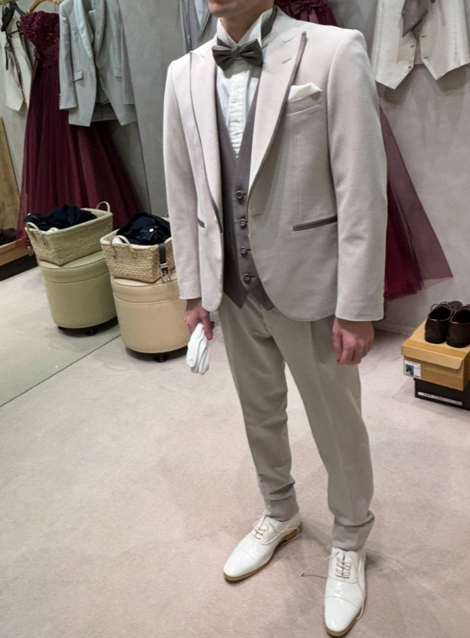 あっちゃんさんの新郎衣装の写真
