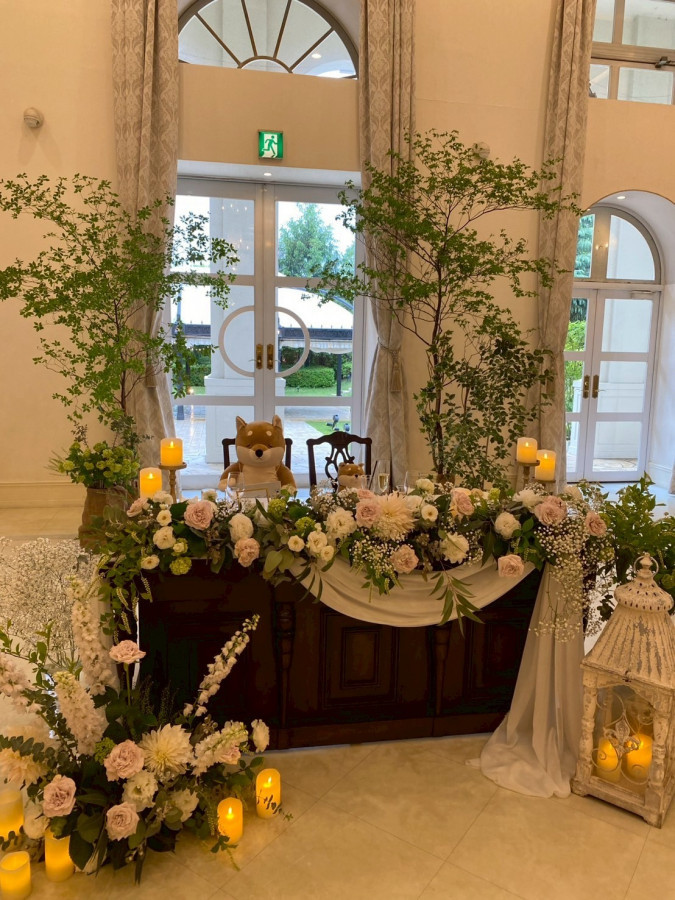 しおりさんの装花の写真